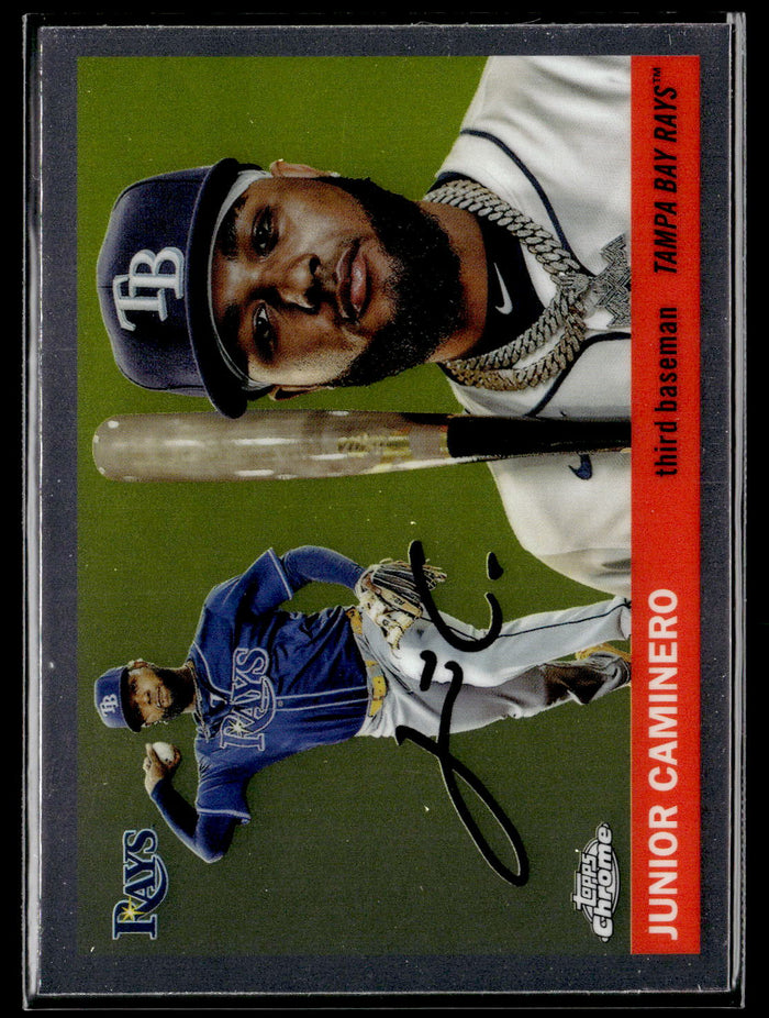 2025 Topps Chrome Platinum #168 Junior Caminero
