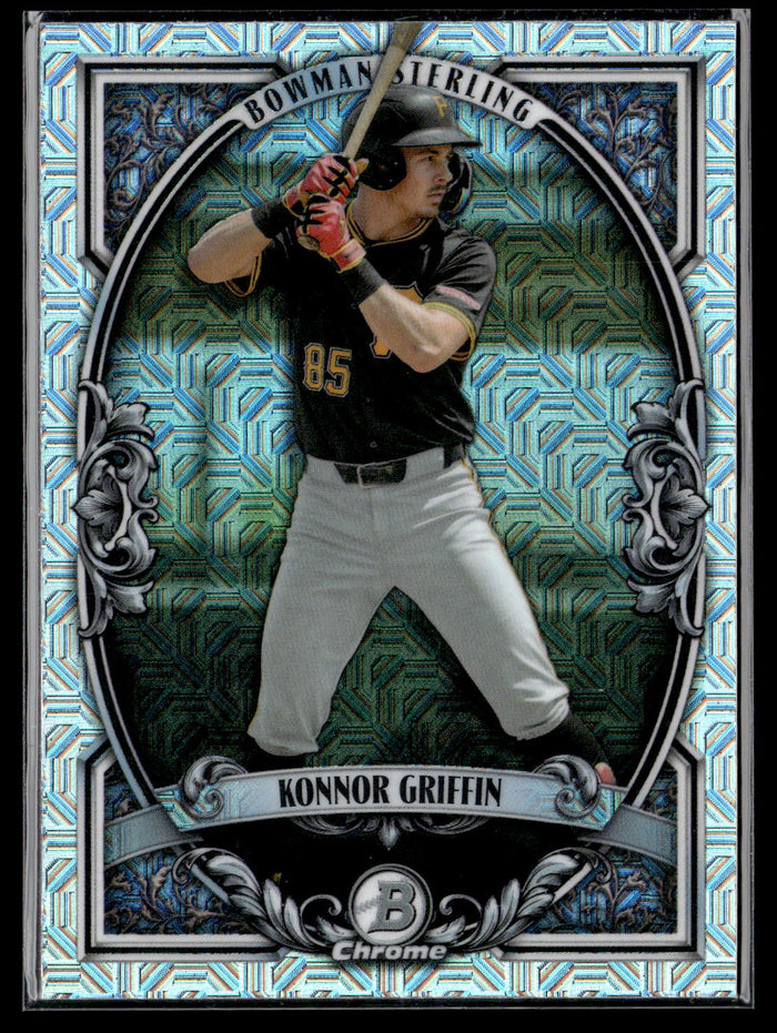 2026 Bowman #BST-7 Konnor Griffin Bowman Sterling Mojo Refractors