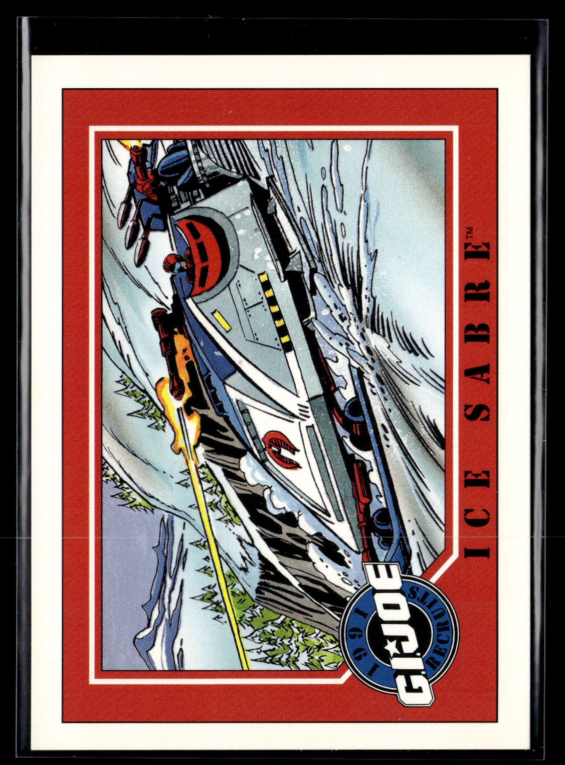 1991 Impel G.I. Joe #114 Ice Sabre