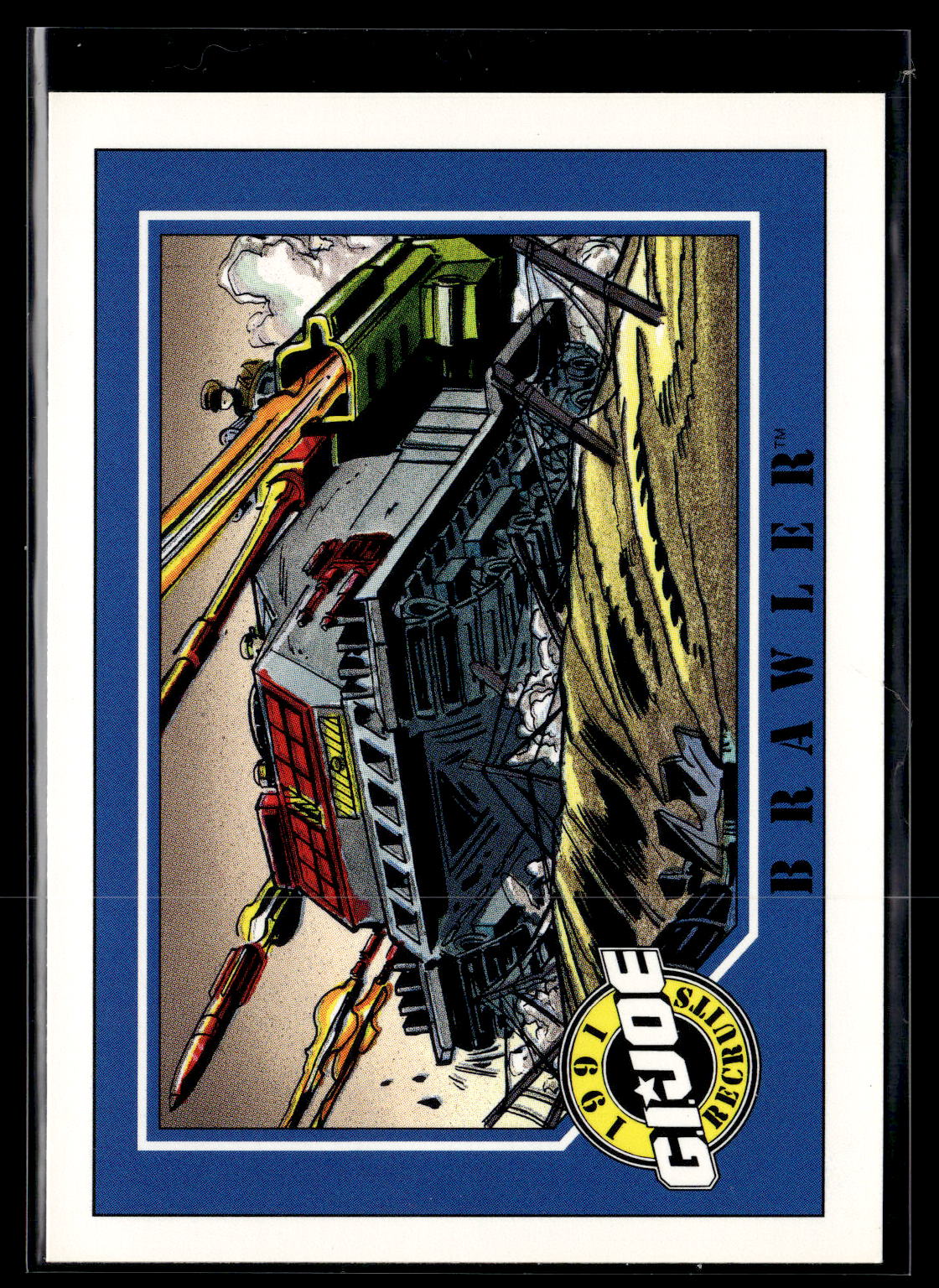 1991 Impel G.I. Joe #115 Brawler
