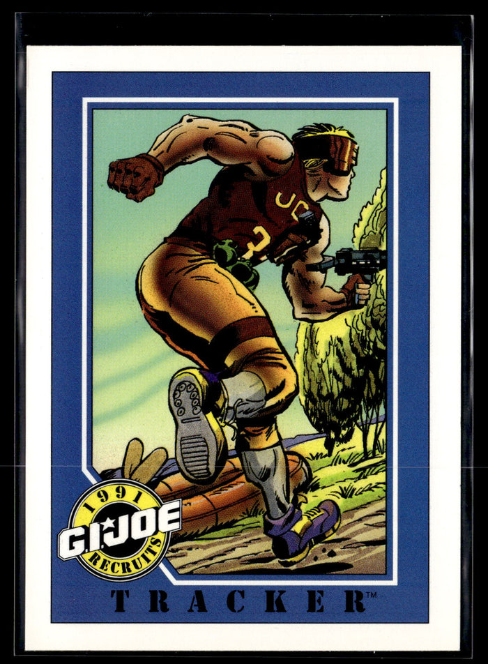 1991 Impel G.I. Joe #136 Tracker