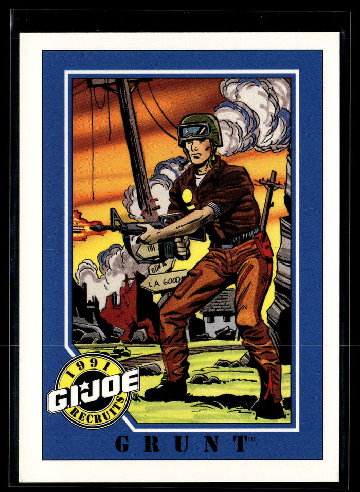 1991 Impel G.I. Joe #137 Grunt