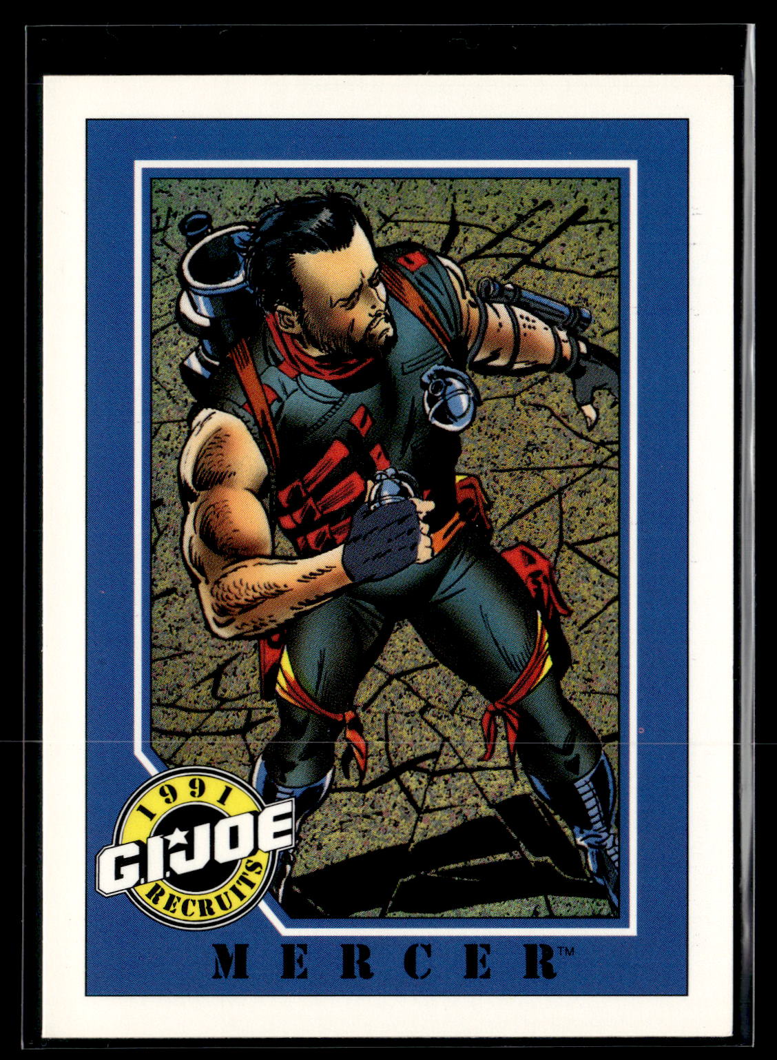 1991 Impel G.I. Joe #138 Mercer