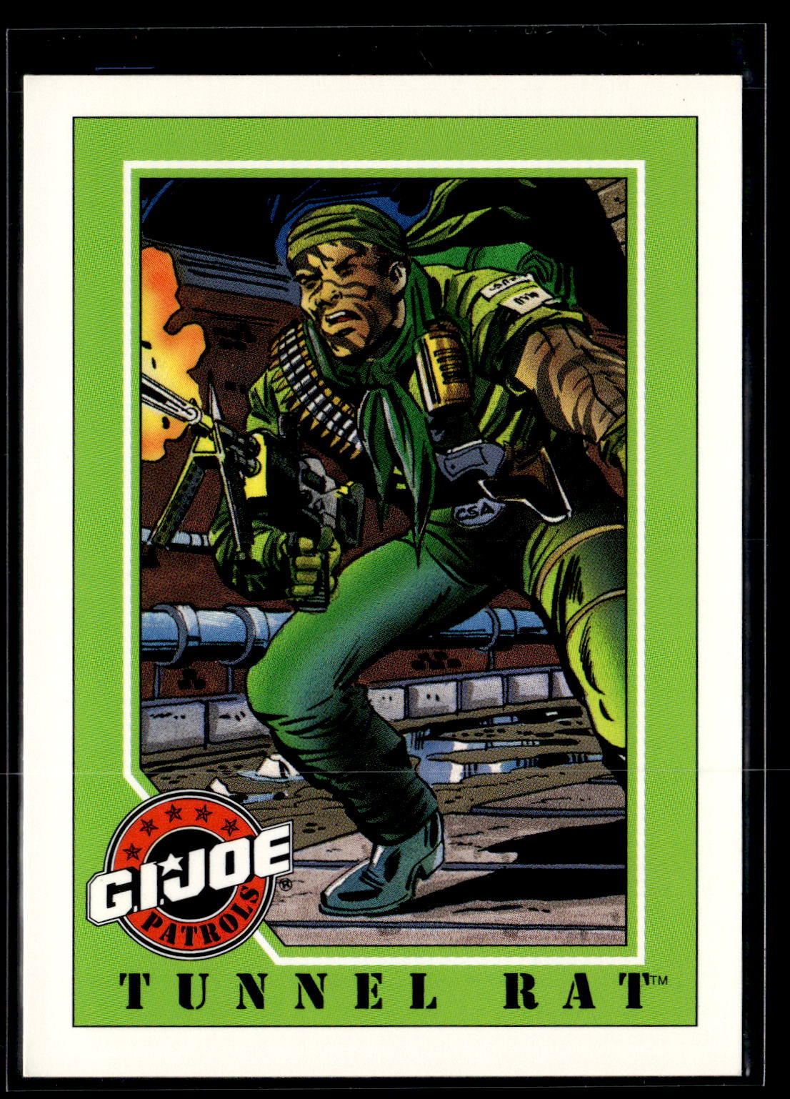 1991 Impel G.I. Joe #140 Tunnel Rat