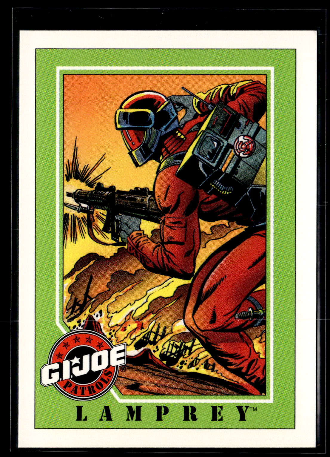 1991 Impel G.I. Joe #144 Lamprey