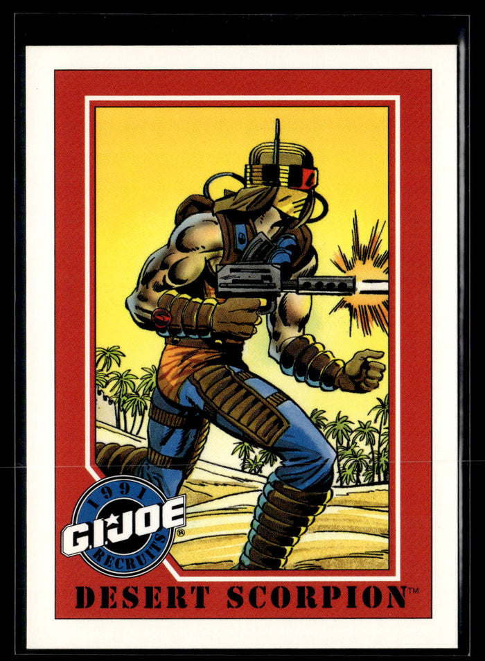 1991 Impel G.I. Joe #130 Desert Scorpion