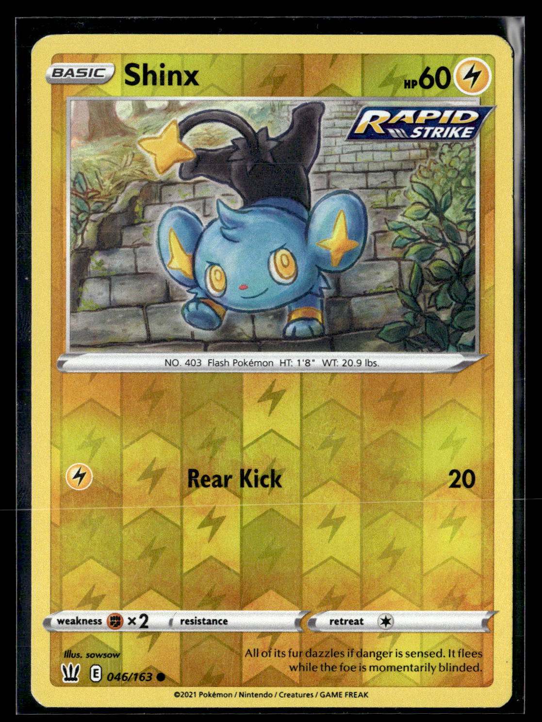 SWSH05: Battle Styles #046/163 Shinx