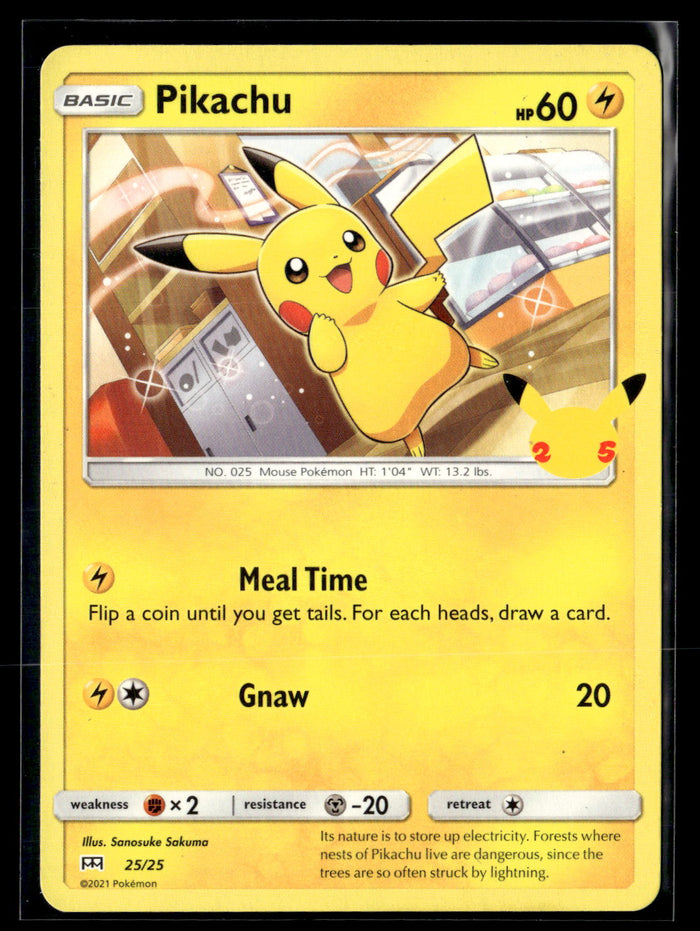 McDonald's 25th Anniversary Promos #025/025 Pikachu