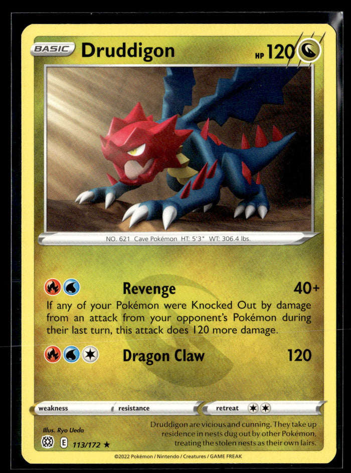 SWSH09: Brilliant Stars #113/172 Druddigon