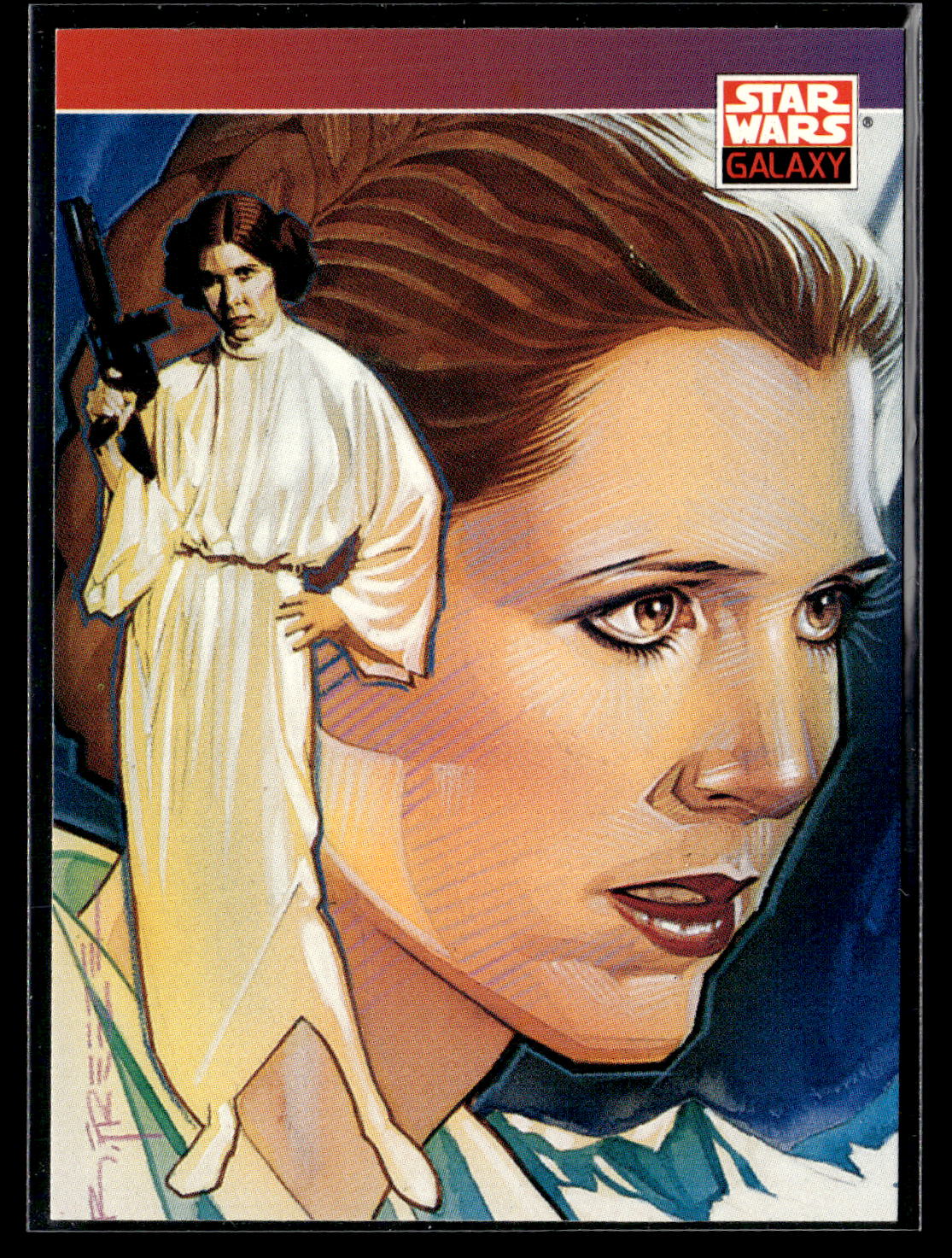 1993 Topps Star Wars Galaxy #126 Brian Stelfreeze (A)