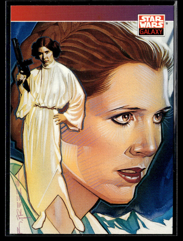 1993 Topps Star Wars Galaxy #126 Brian Stelfreeze (A)