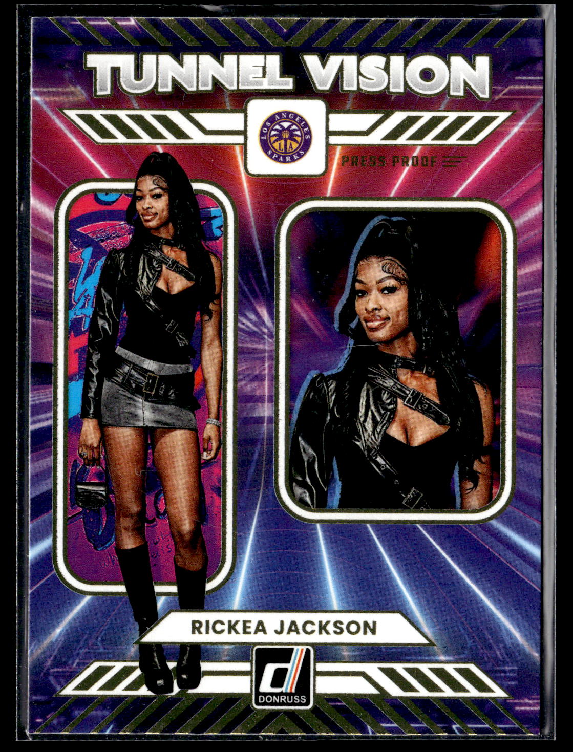 2025 Donruss WNBA #12 Rickea Jackson Tunnel Vision