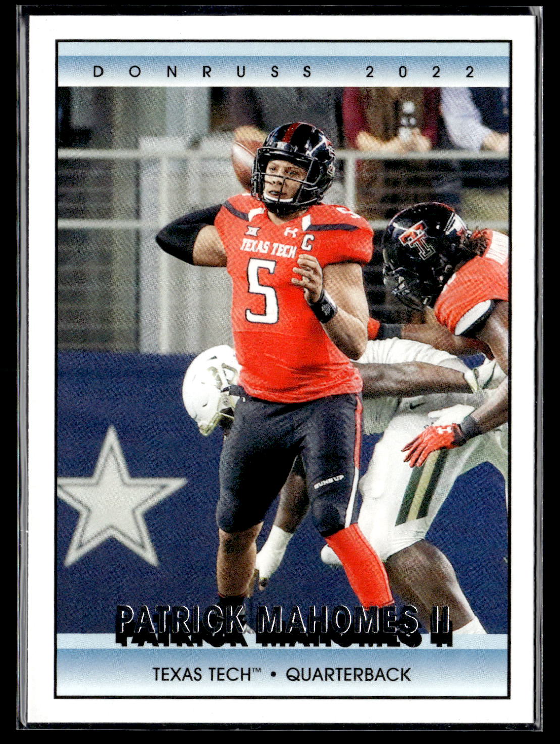 2022 Panini Chronicles Draft Picks #24 Patrick Mahomes II Donruss Retro