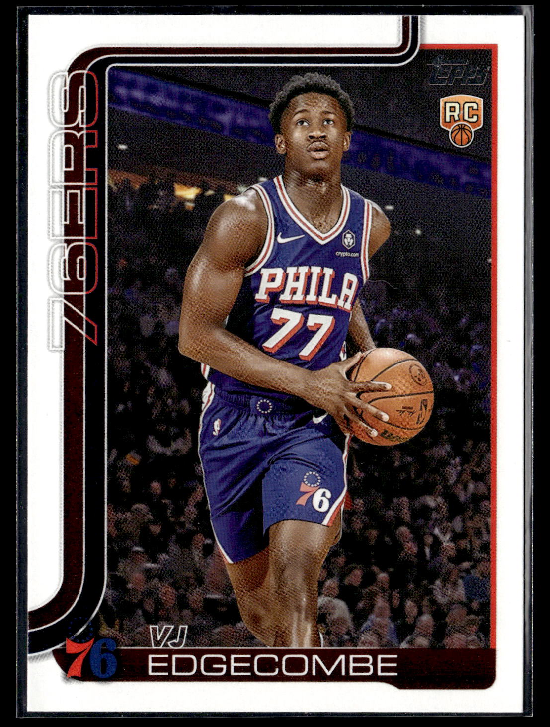 2025-26 Topps #203 VJ Edgecombe Rookie