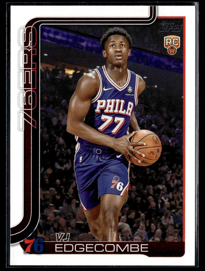 2025-26 Topps #203 VJ Edgecombe Rookie