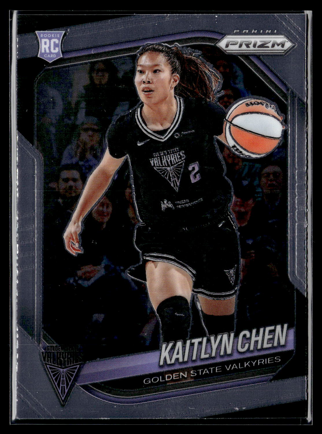 2025 Panini Prizm WNBA #100 Kaitlyn Chen Rookie