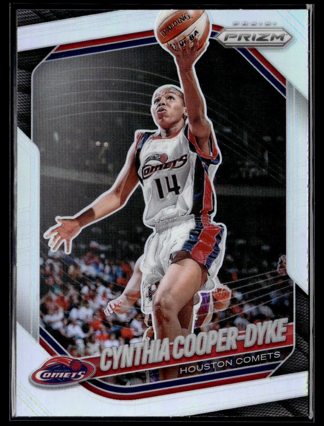 2025 Panini Prizm WNBA #71 Cynthia Cooper-Dyke Silver Prizm