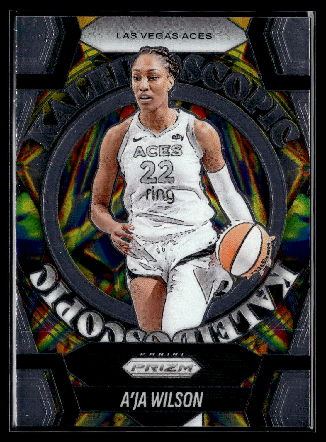2025 Panini Prizm WNBA #6 A’ja Wilson Kaleidoscopic