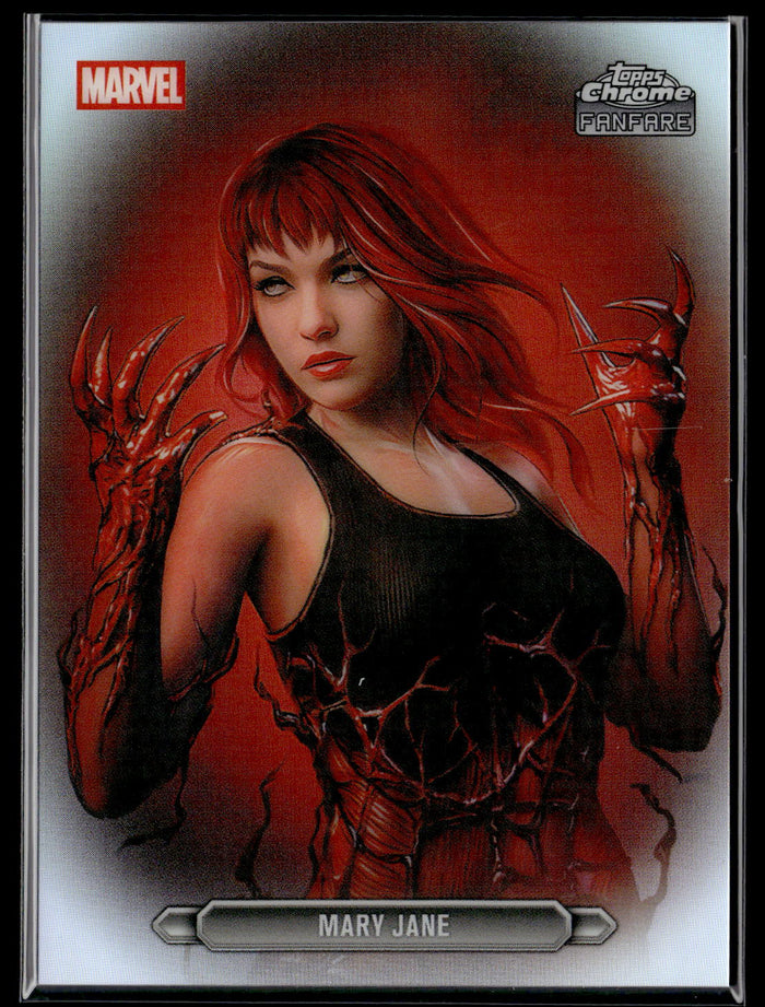 2026 Topps Chrome Marvel Comics #FF-28 Mary Jane Fanfare