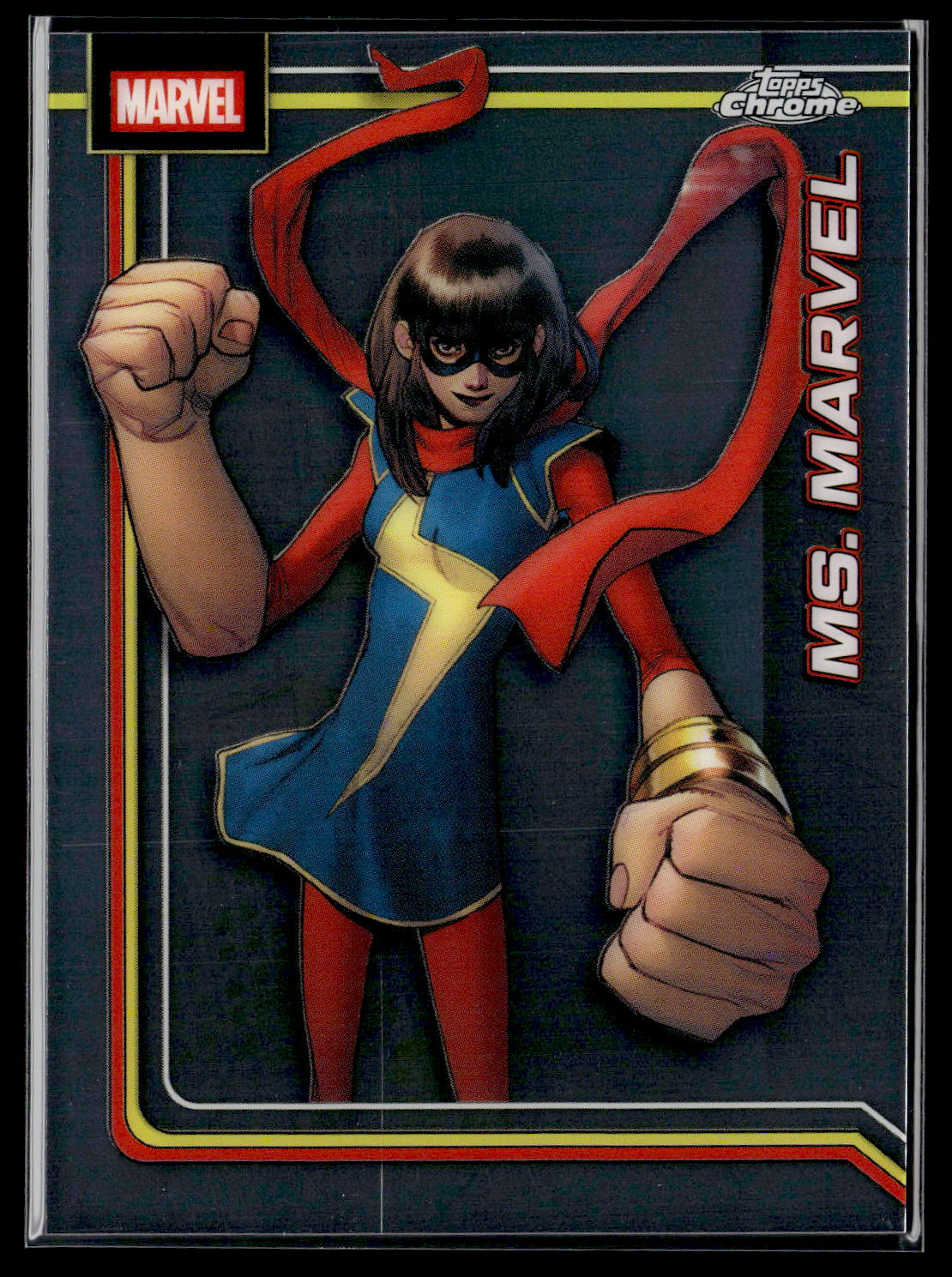 2026 Topps Chrome Marvel Comics #083 Ms. Marvel