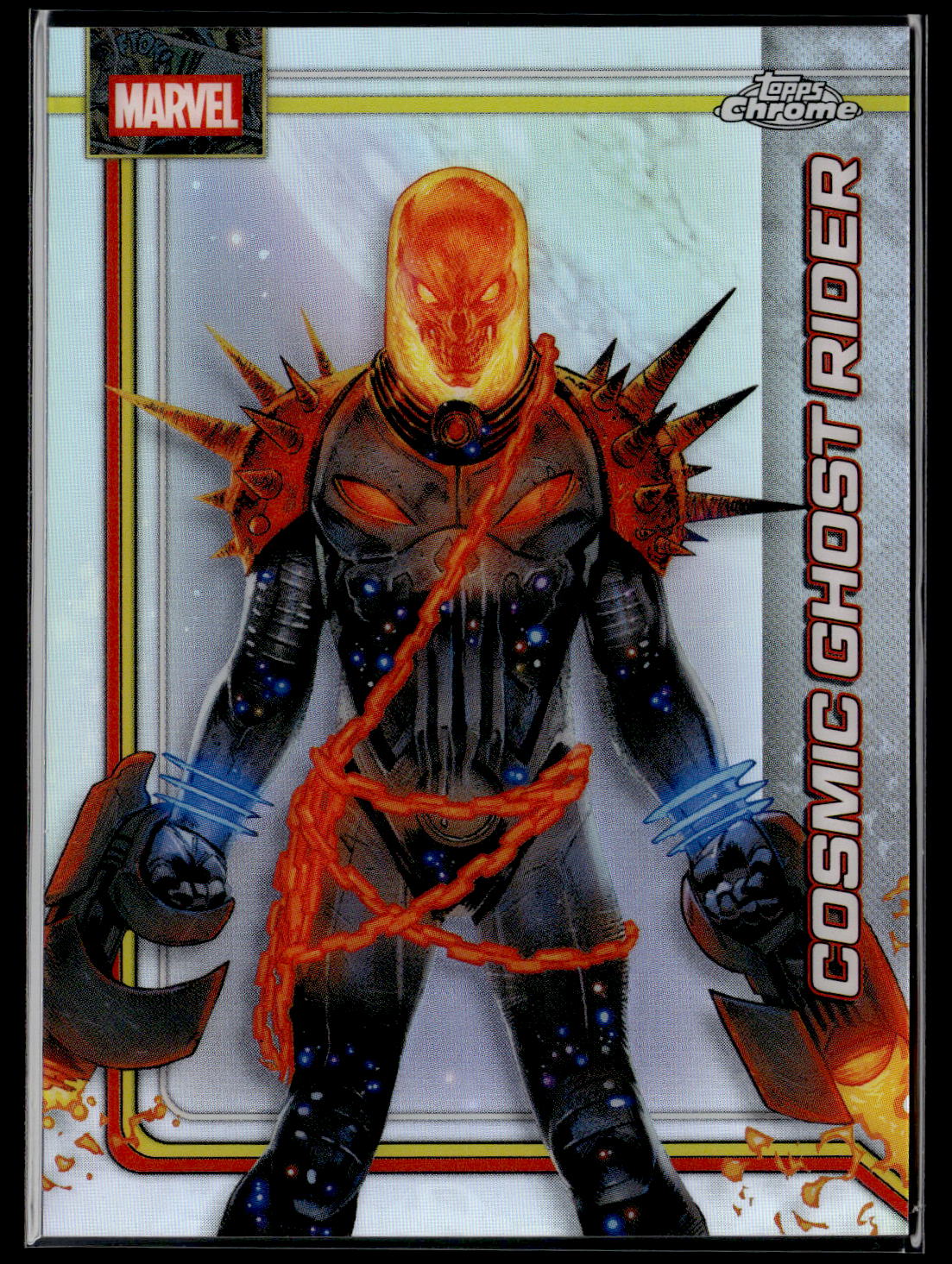 2026 Topps Chrome Marvel Comics #108 Cosmic Ghost Rider Refractor