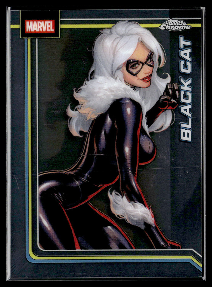 2026 Topps Chrome Marvel Comics #013 Black Cat