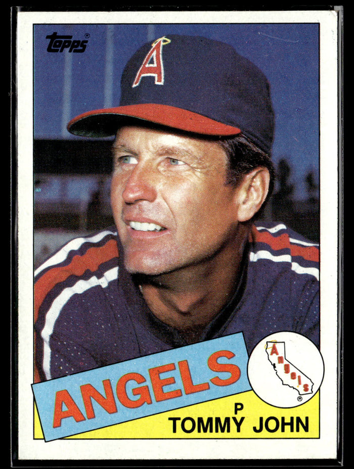 1985 Topps #179 Tommy John
