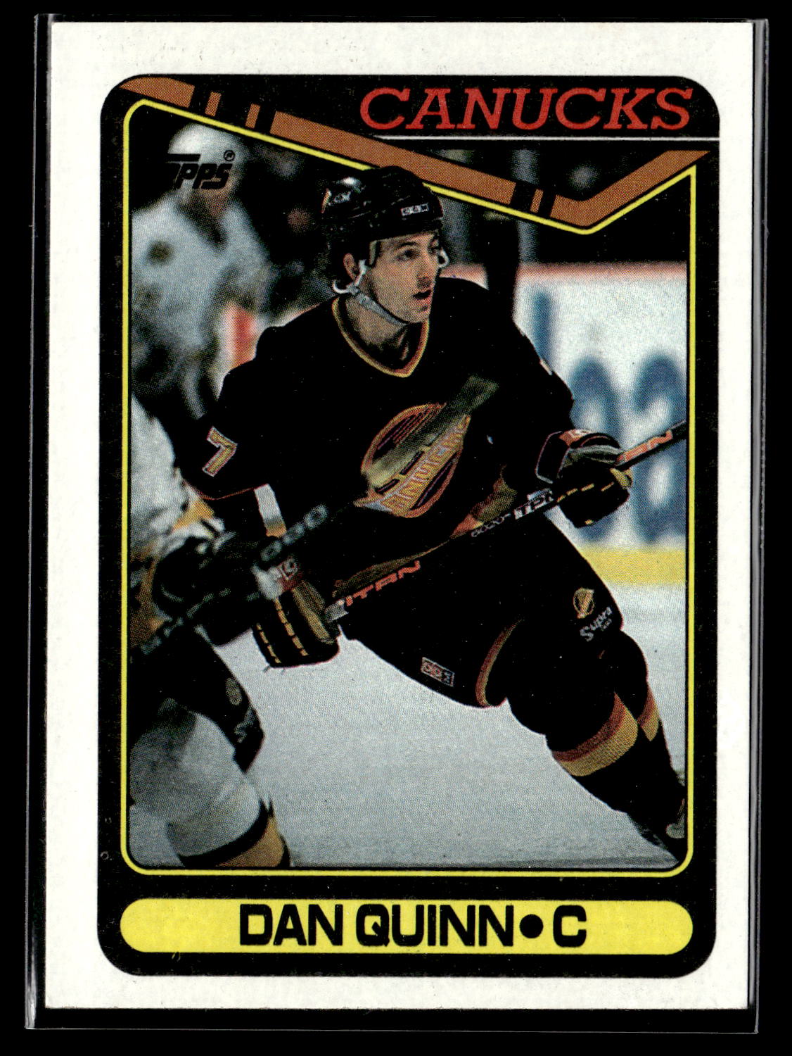 1990-91 Topps #272a Dan Quinn