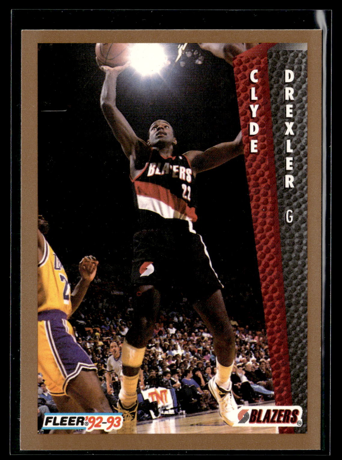 1992-93 Fleer #186 Clyde Drexler
