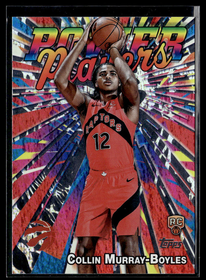 2025-26 Topps #PP-19 Collin Murray-Boyles Power Players Holo Foil