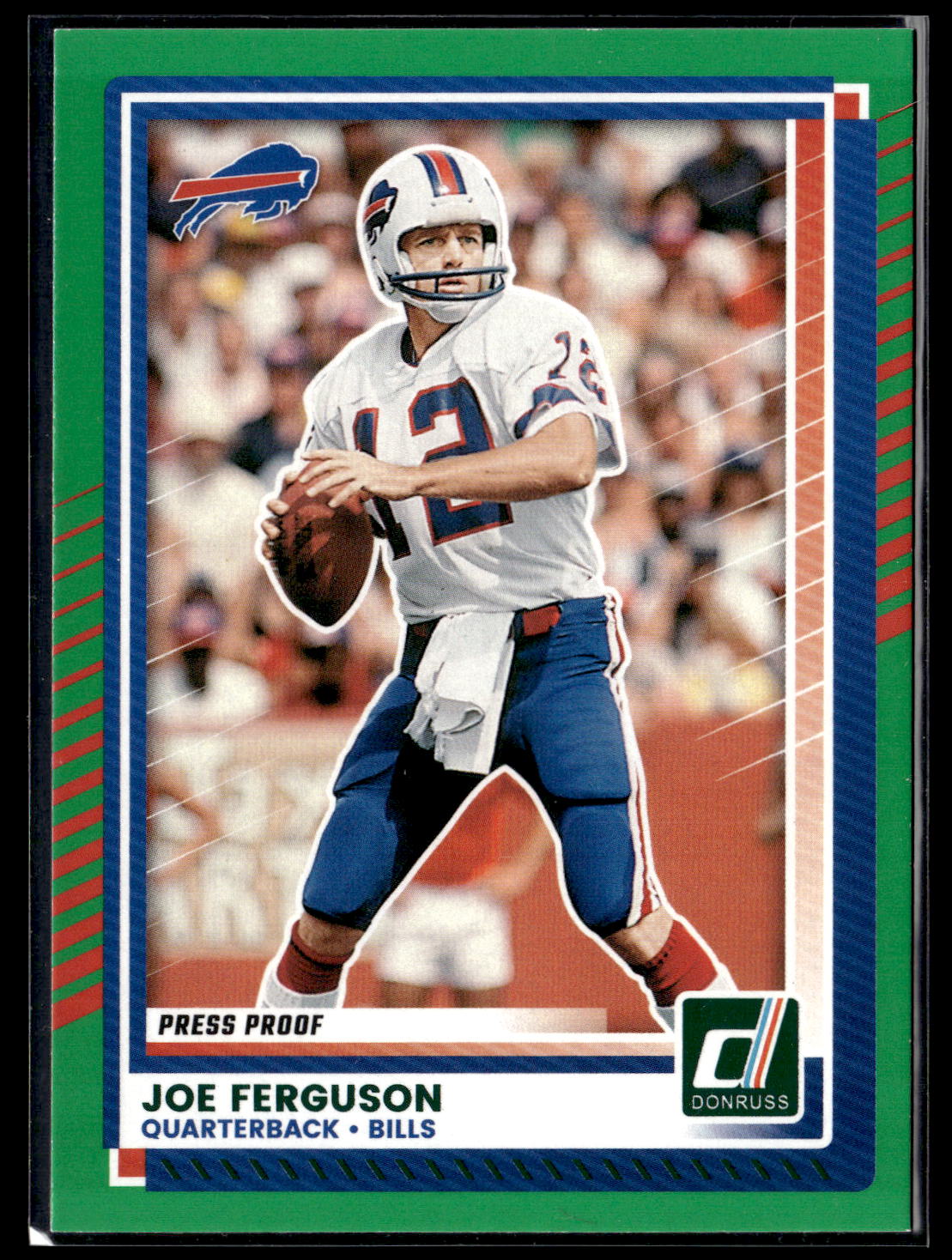 2025 Donruss #203 Joe Ferguson Press Proofs Green