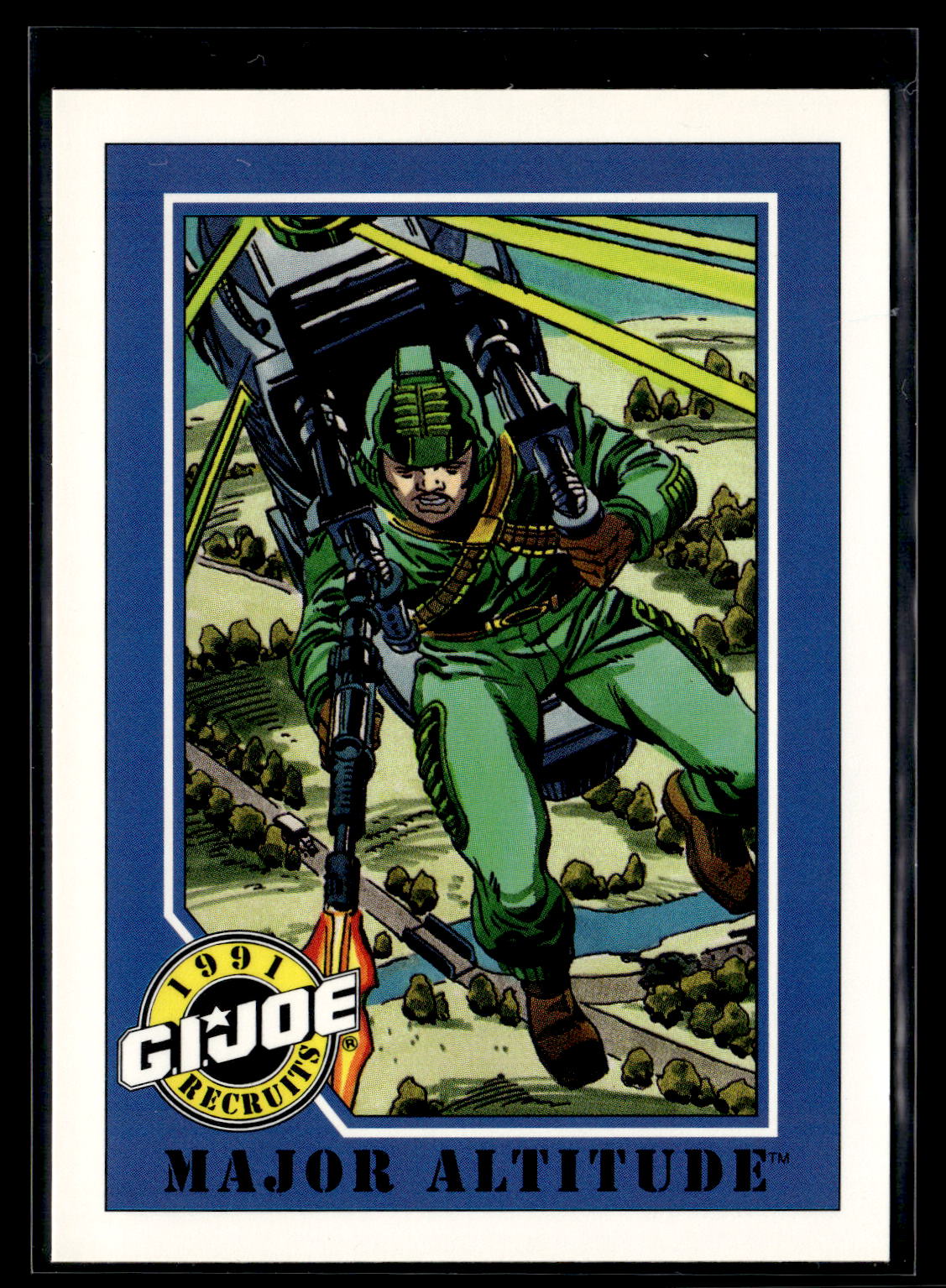 1991 Impel G.I. Joe #118 Major Altitude