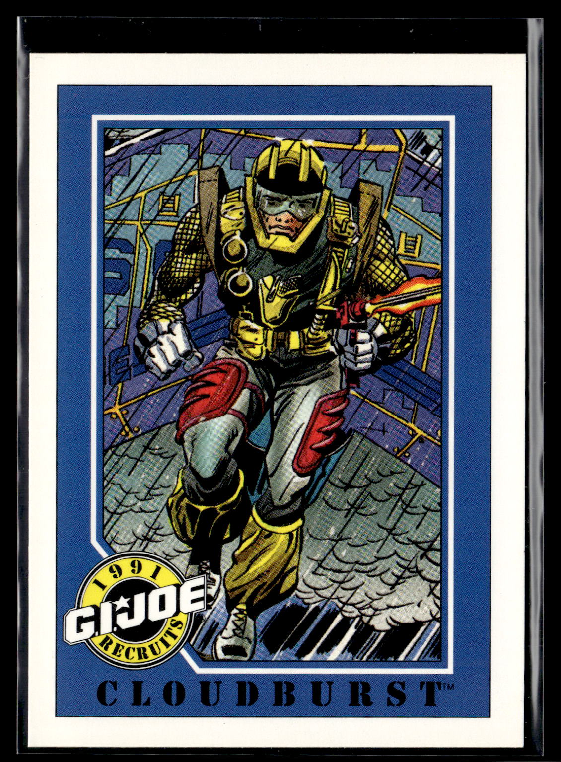 1991 Impel G.I. Joe #121 Cloudburst