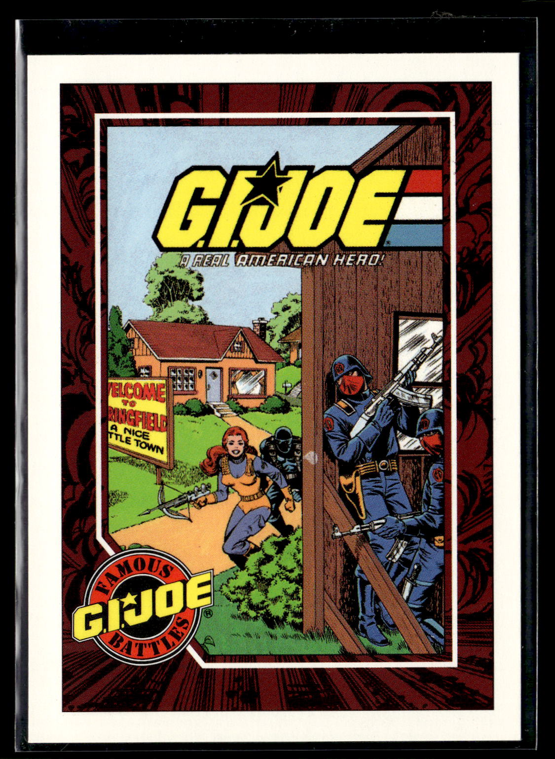 1991 Impel G.I. Joe #157 First Battle of Springfield