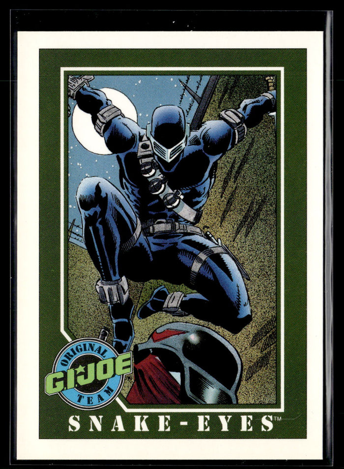 1991 Impel G.I. Joe #41 Snake-Eyes