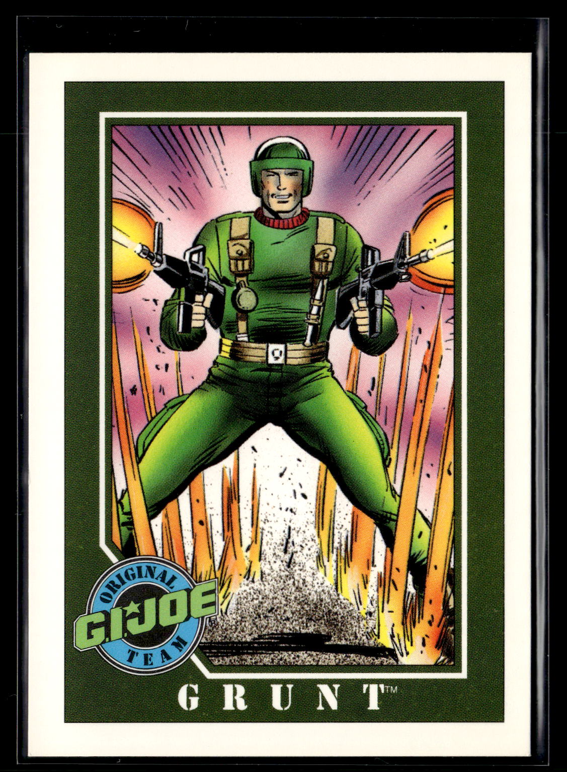 1991 Impel G.I. Joe #43 Grunt