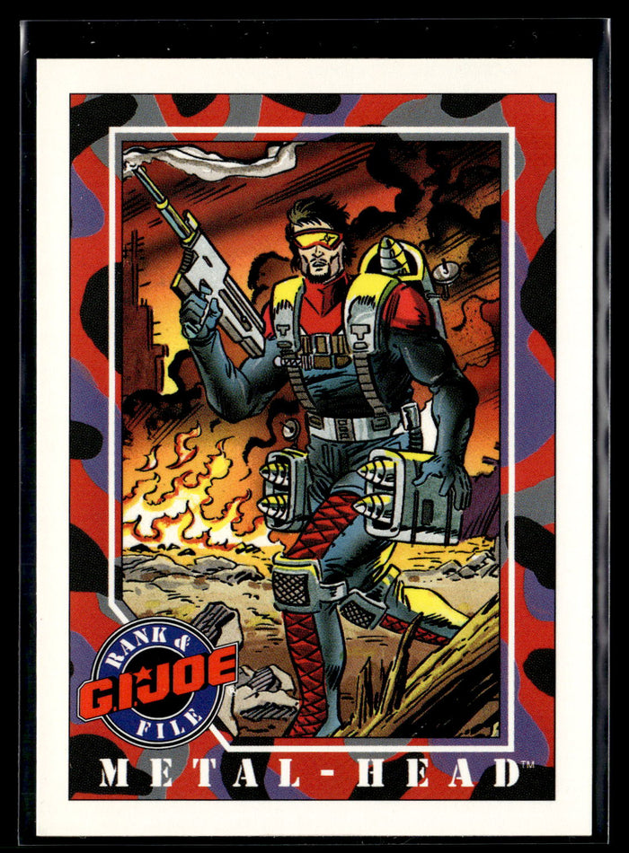 1991 Impel G.I. Joe #34 Metal-Head