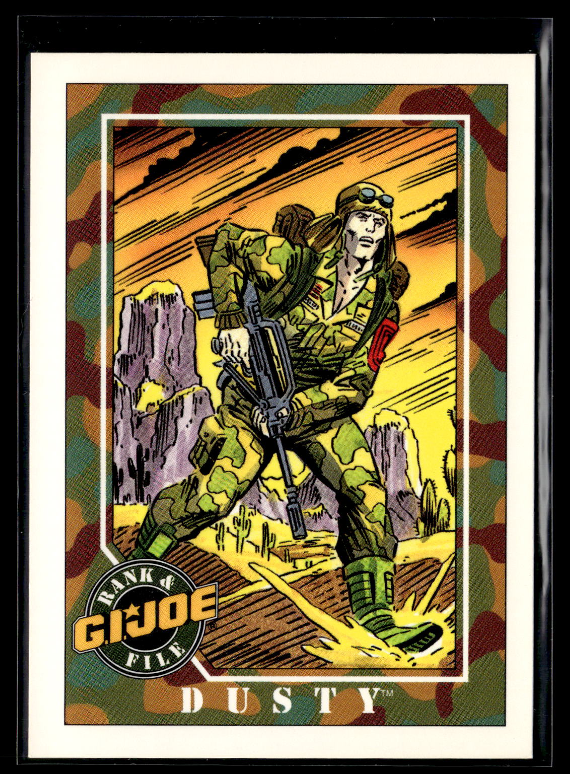 1991 Impel G.I. Joe #21 Dusty