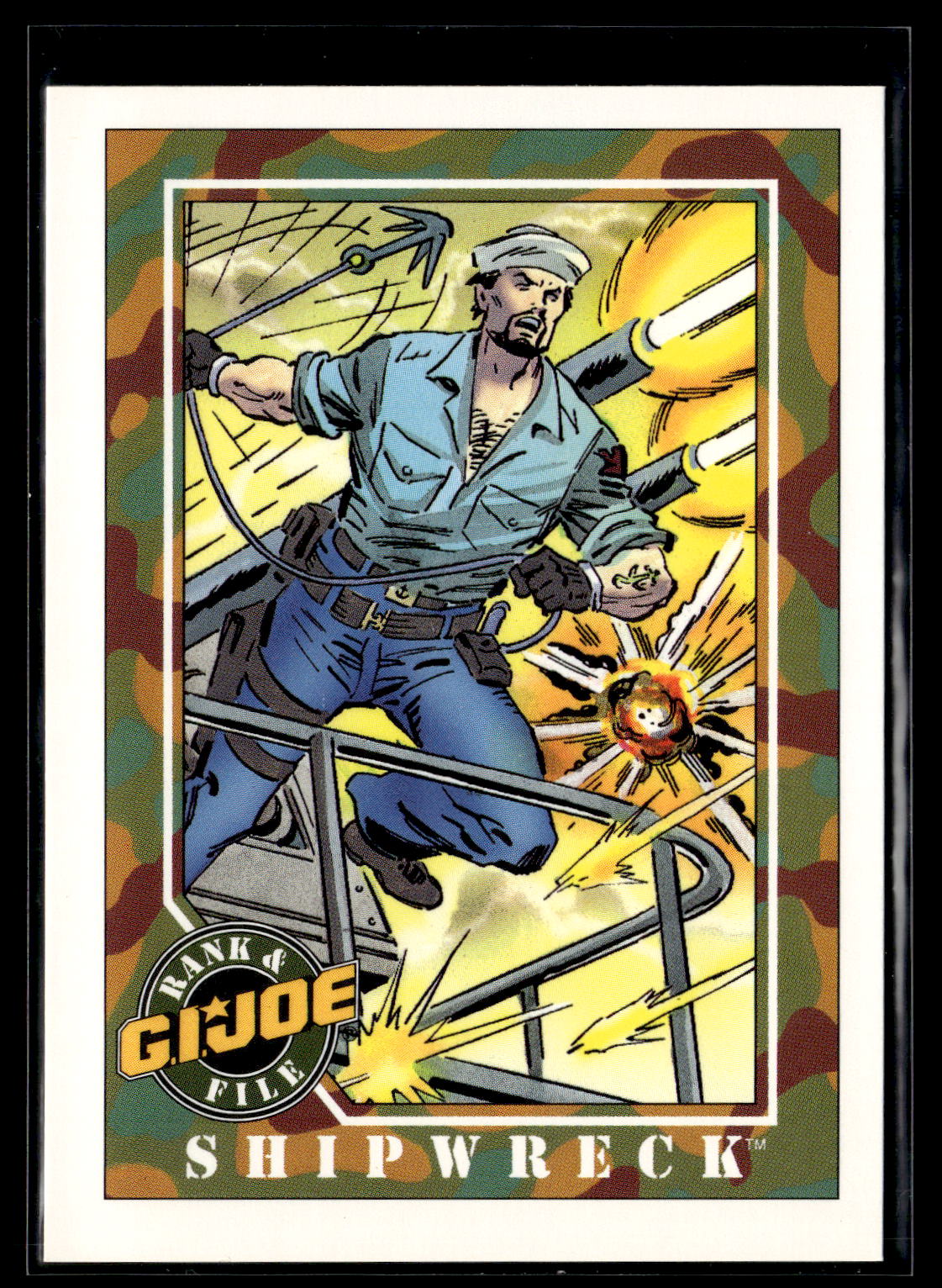1991 Impel G.I. Joe #25 Shipwreck