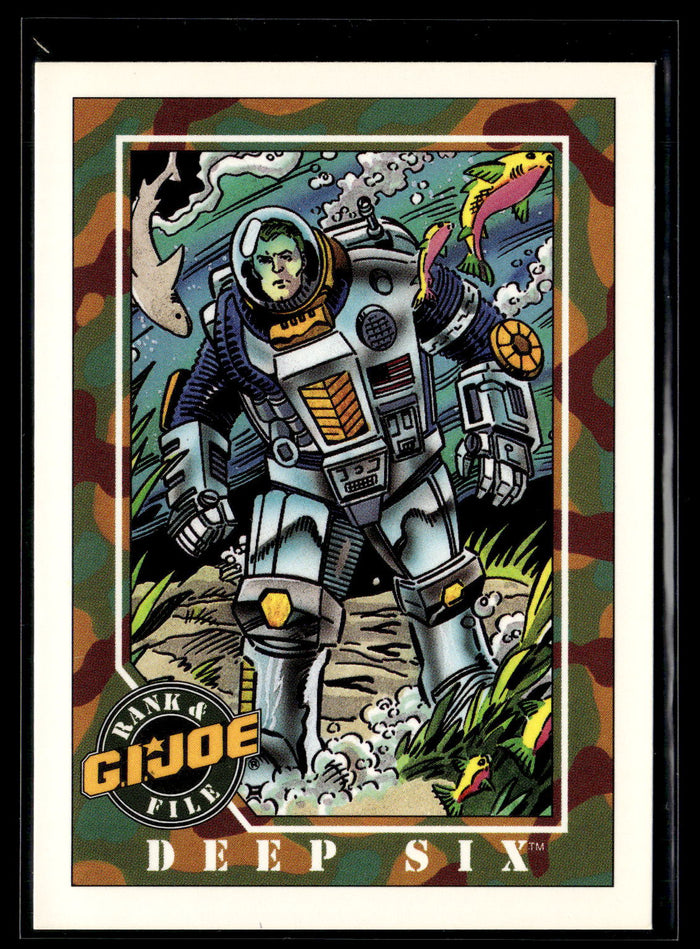 1991 Impel G.I. Joe #27 Deep Six