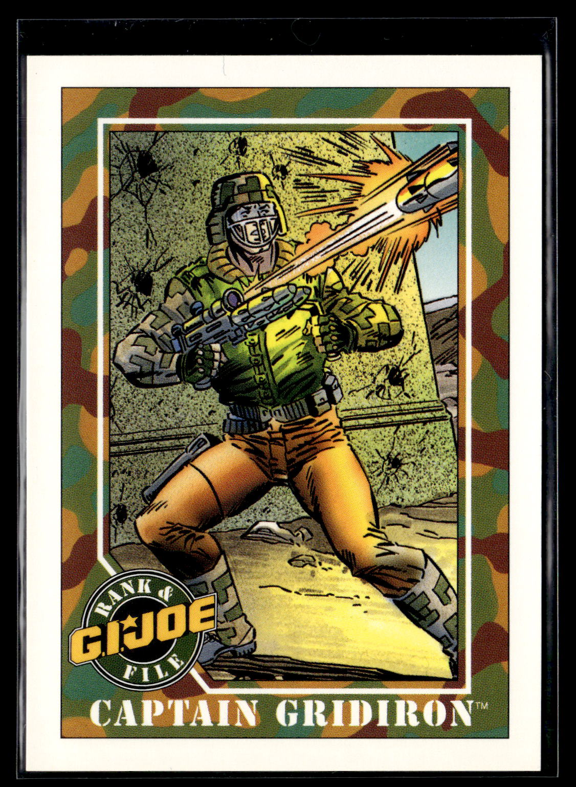1991 Impel G.I. Joe #29 Captain Gridiron