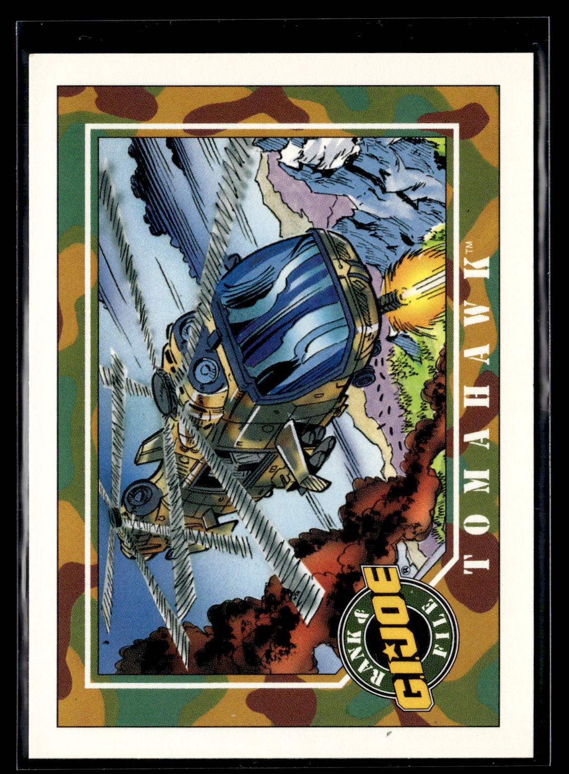 1991 Impel G.I. Joe #10 Tomahawk