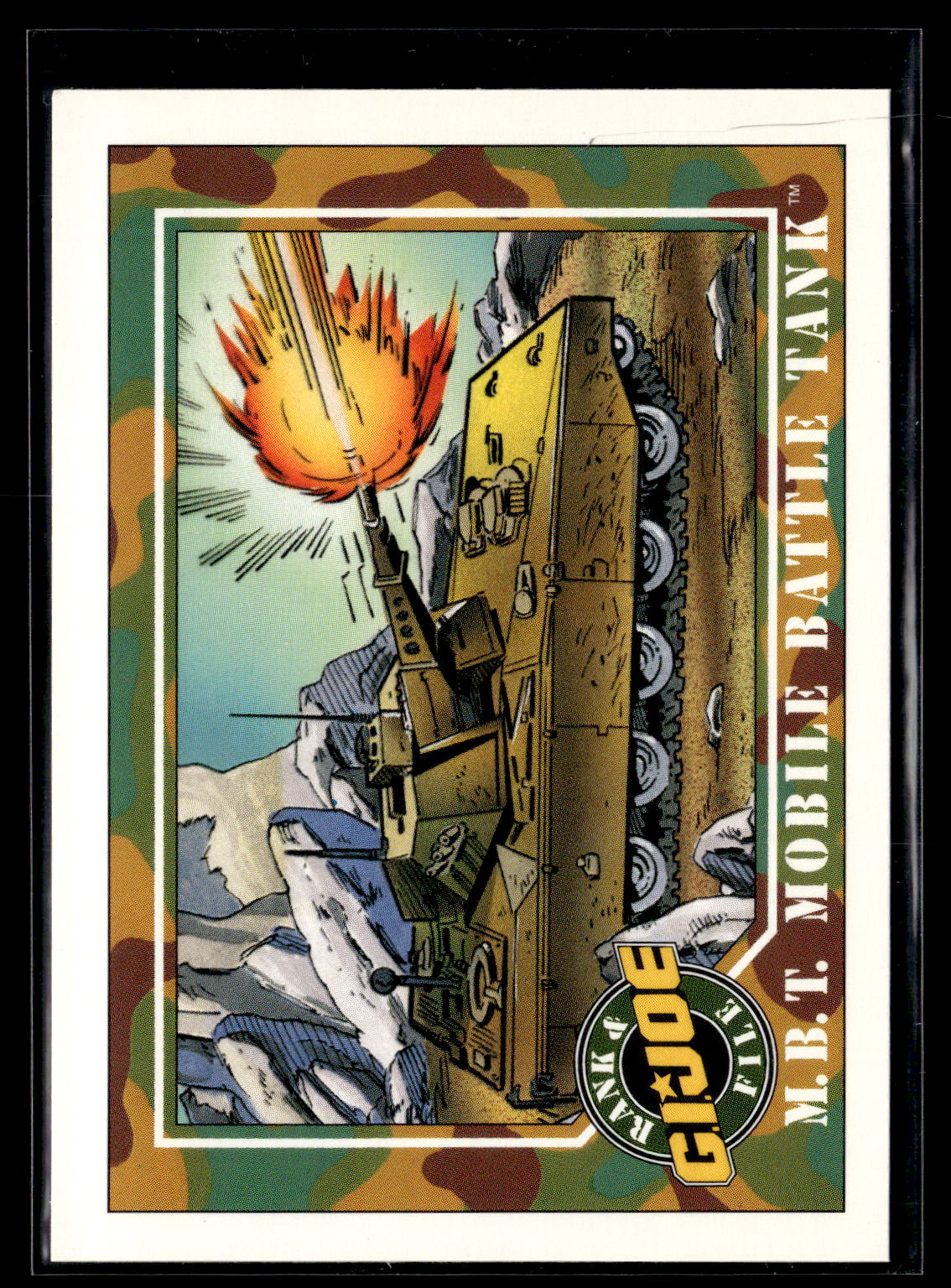 1991 Impel G.I. Joe #11 M.B.T. Mobile Battle Tank