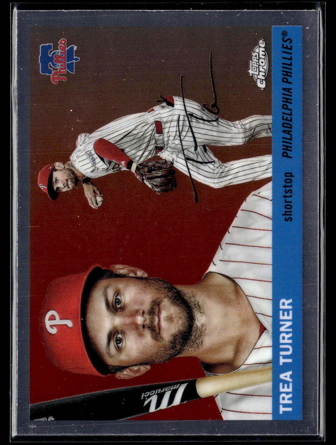 2025 Topps Chrome Platinum #102 Trea Turner