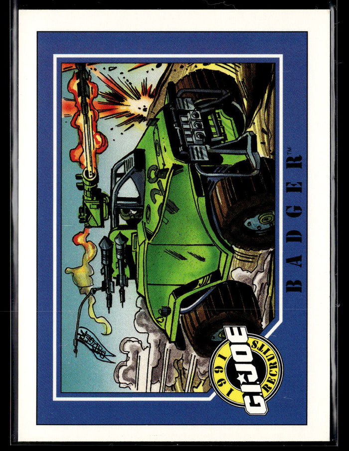 1991 Impel G.I. Joe #111 Badger