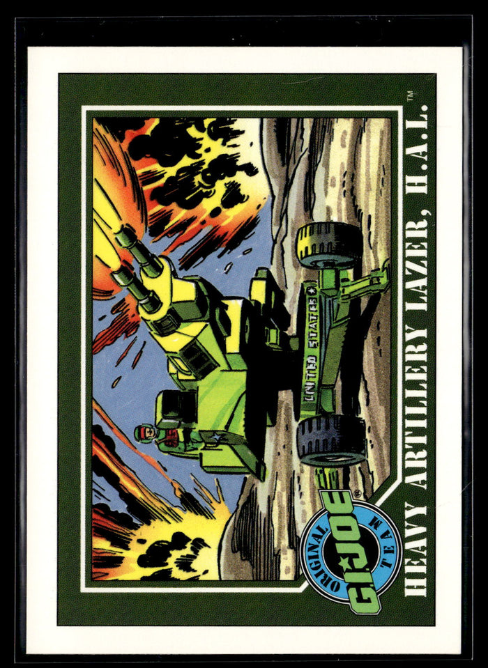 1991 Impel G.I. Joe #58 Heavy Artillery Lazer, H.A.L.