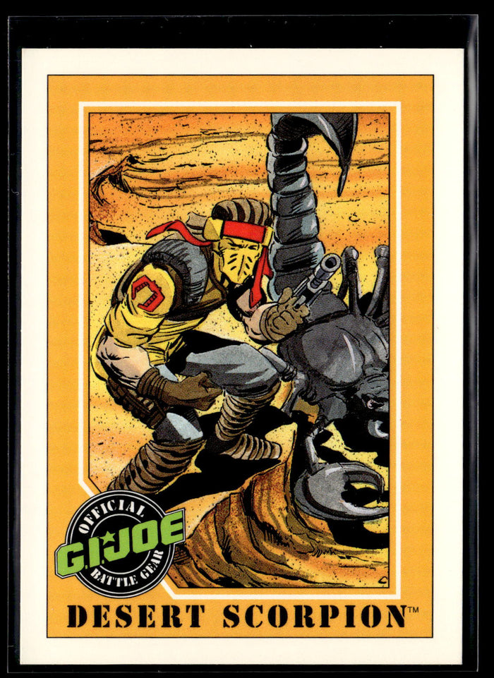 1991 Impel G.I. Joe #75 Desert Scorpion