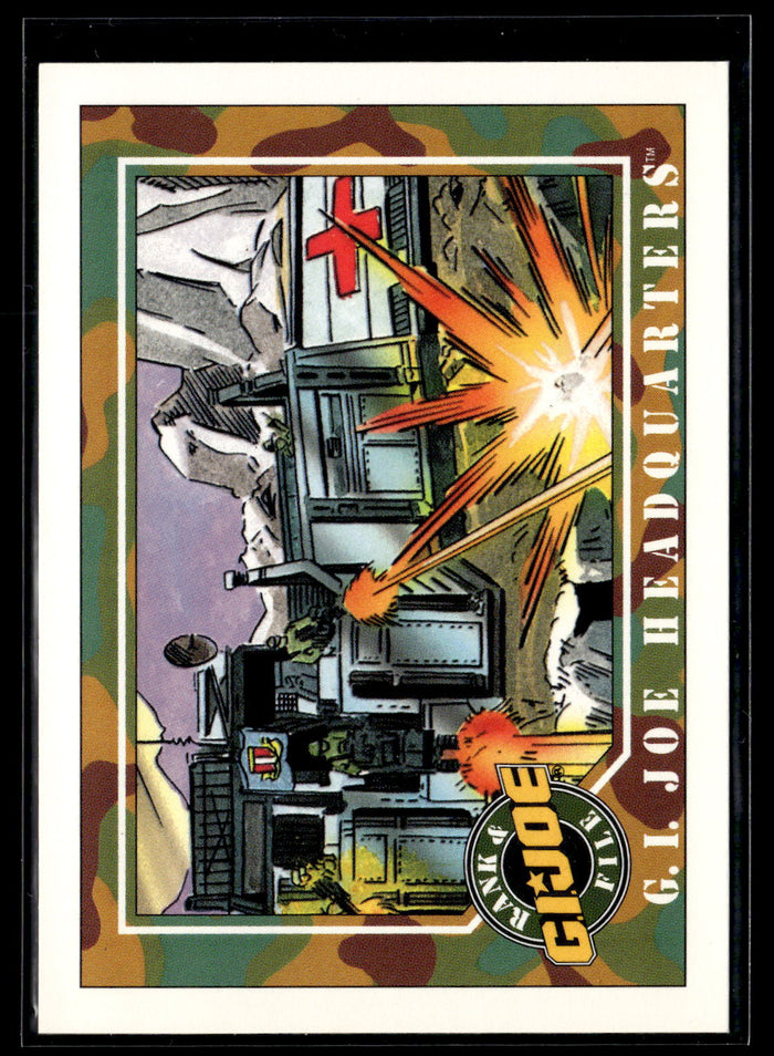 1991 Impel G.I. Joe #18 G.I. Joe Headquarters