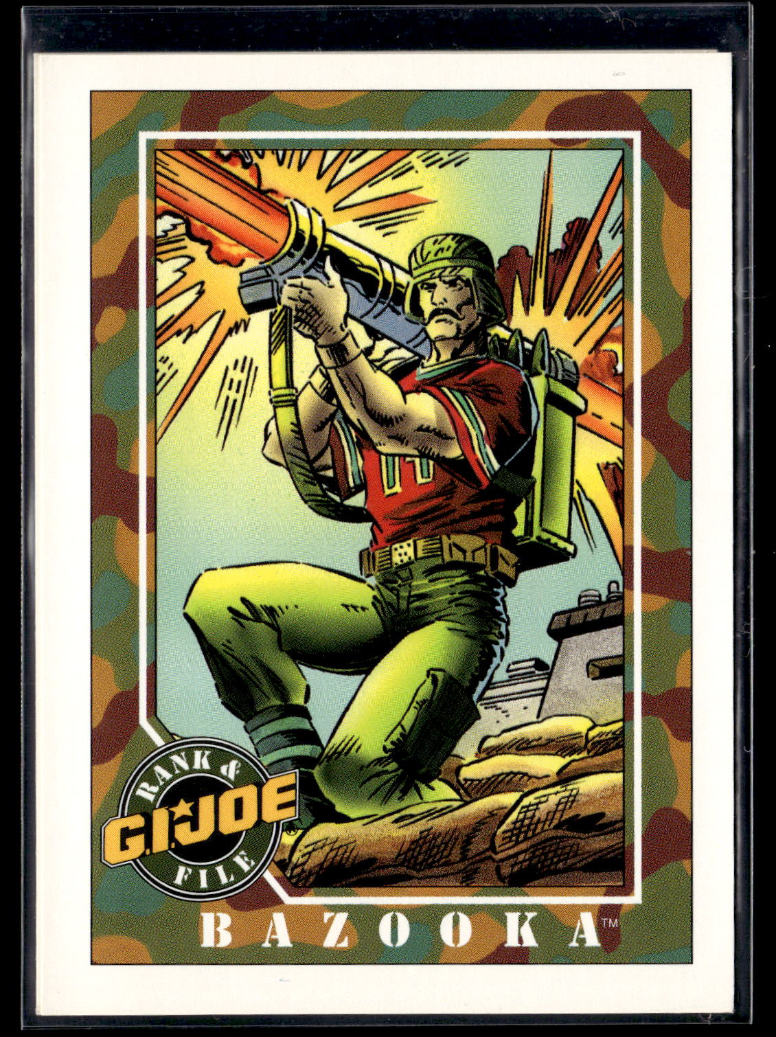 1991 Impel G.I. Joe #19 Bazooka