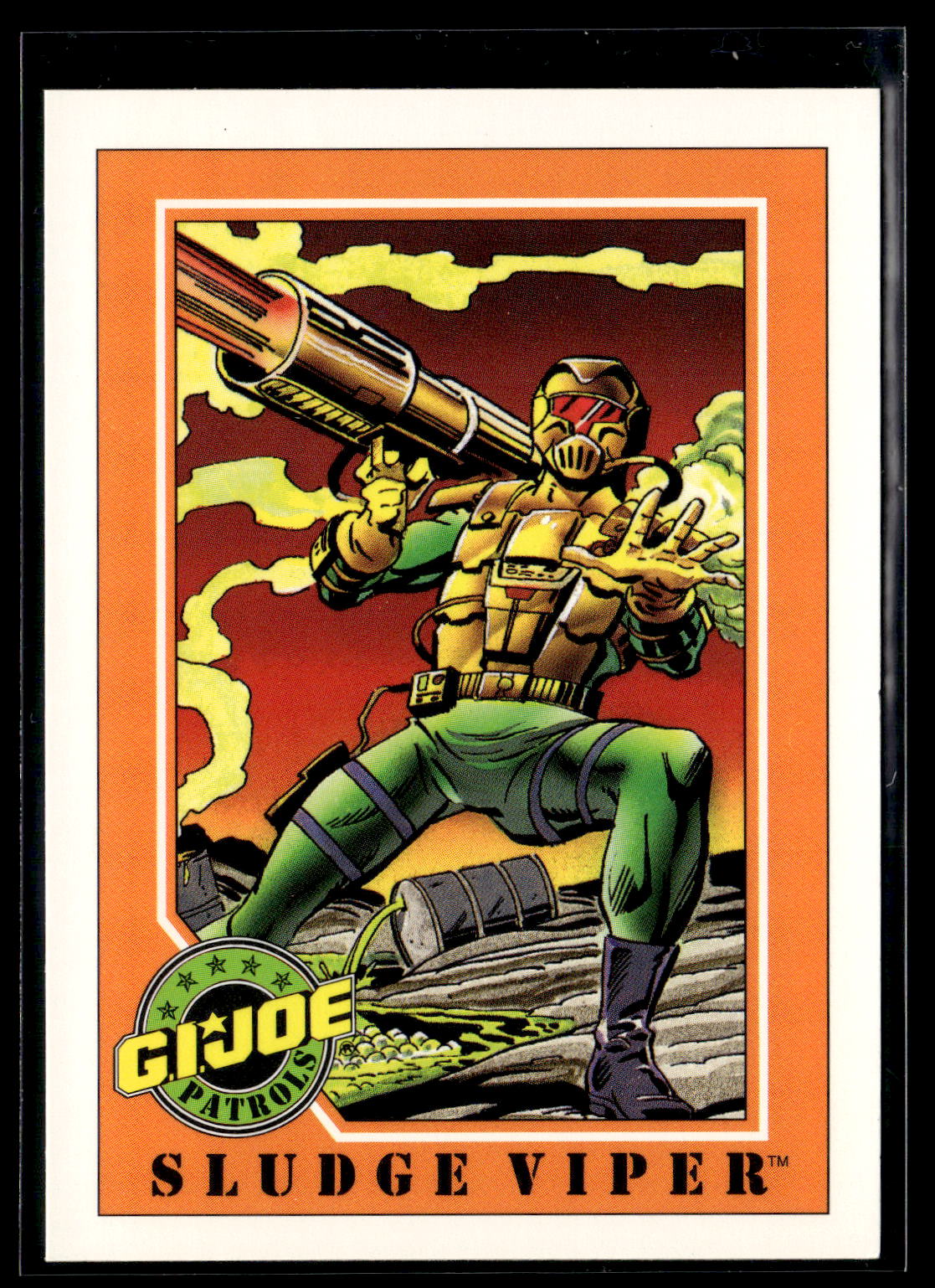 1991 Impel G.I. Joe #4 Sludge Viper
